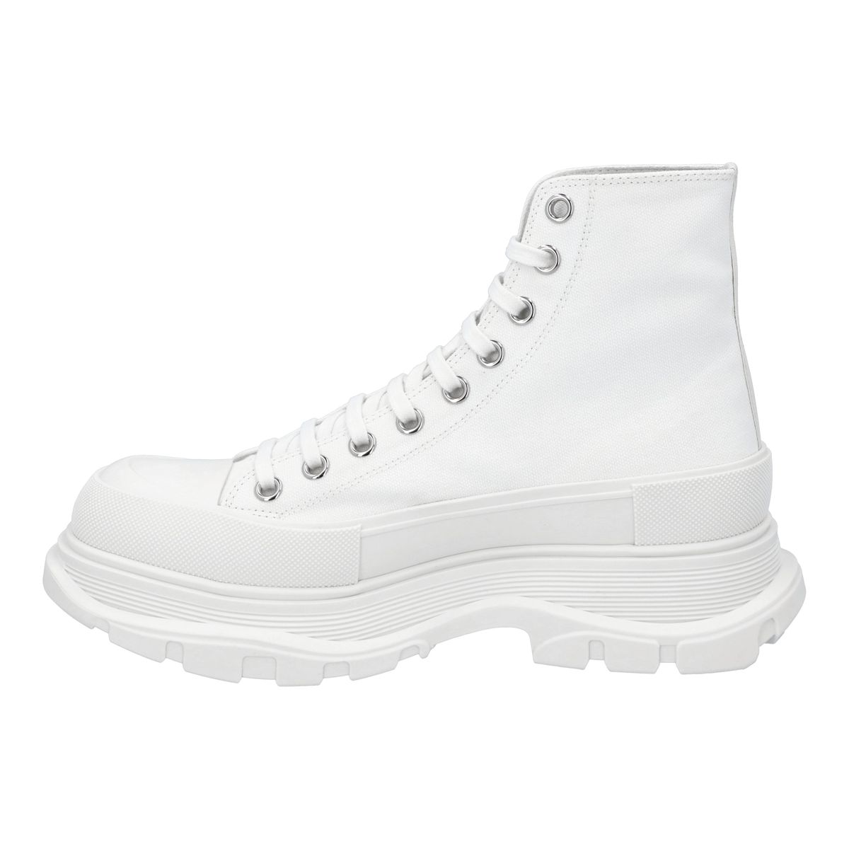 Schnürstiefel mit markanter Plateausohle