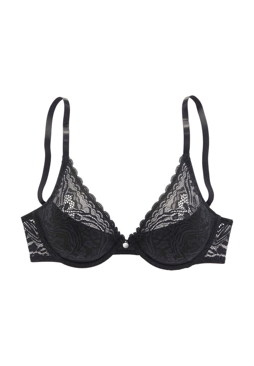Blumen-Spitzen Push-Up BH