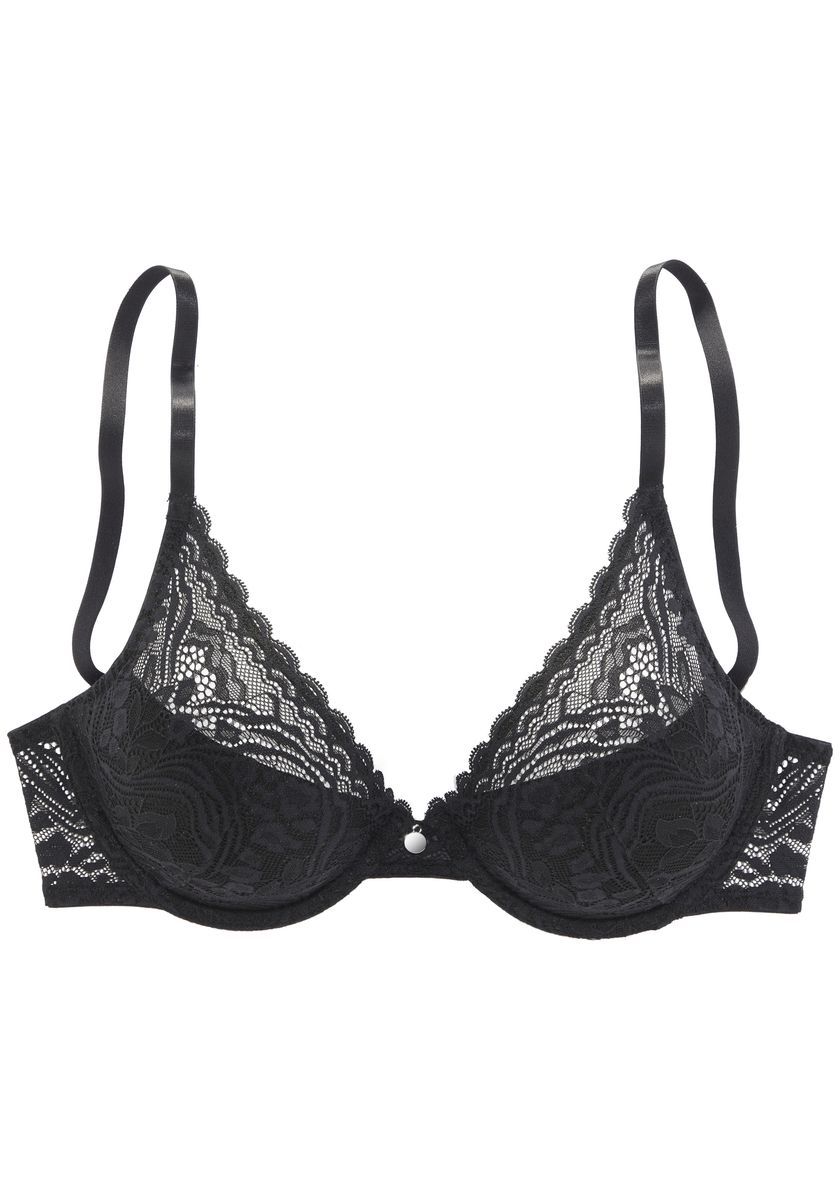 Blumen-Spitzen Push-Up BH