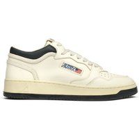Leder-Sneaker im Mid-Top-Stil