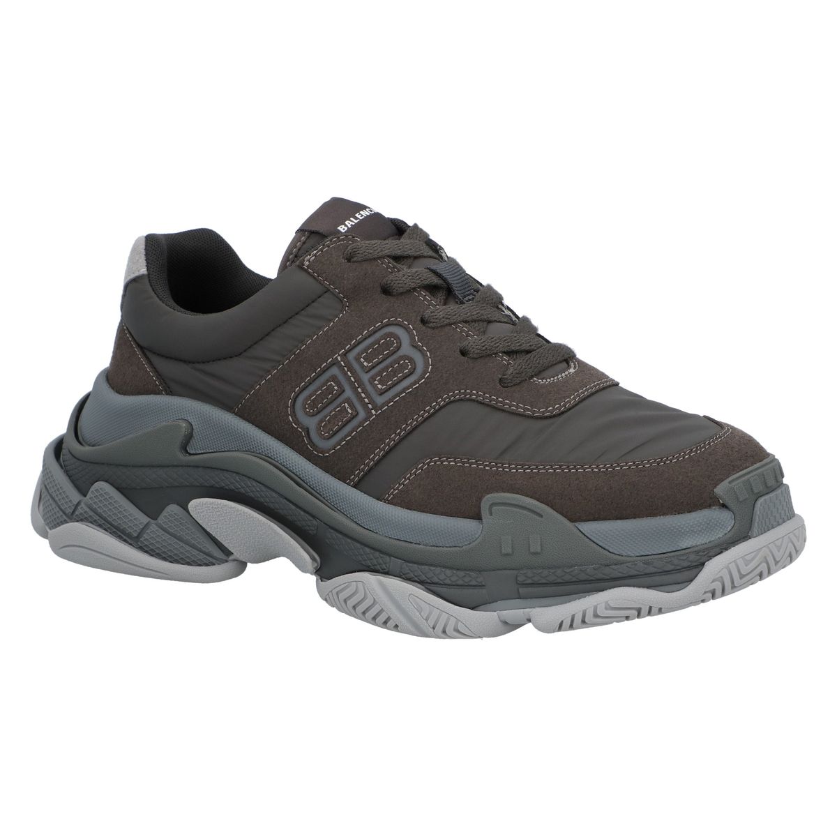 Triple S Sneaker mit Plateausohle