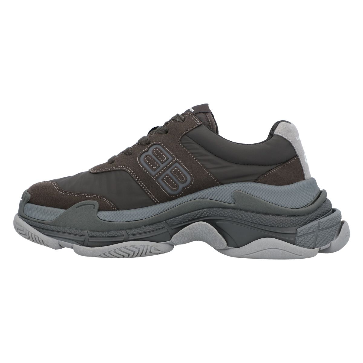 Triple S Sneaker mit Plateausohle