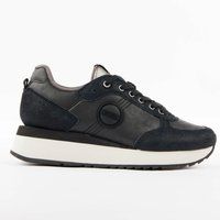 Urbane sportliche Low-Tops mit Materialmix