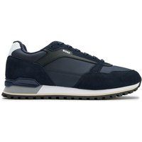 Low-Top Sneaker aus Wildleder und Nylon