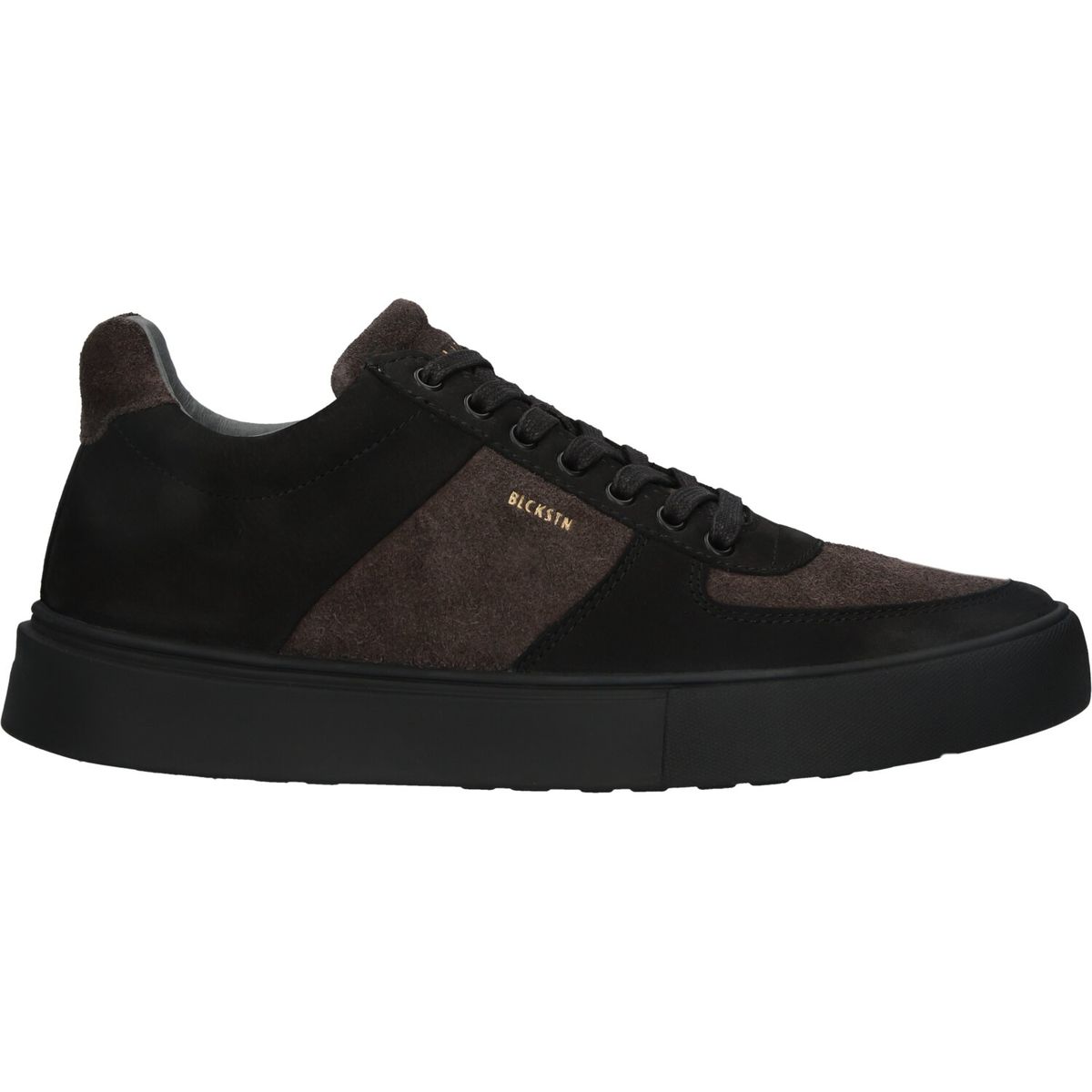 Low-Top-Sneaker mit Kontrasteinsätzen