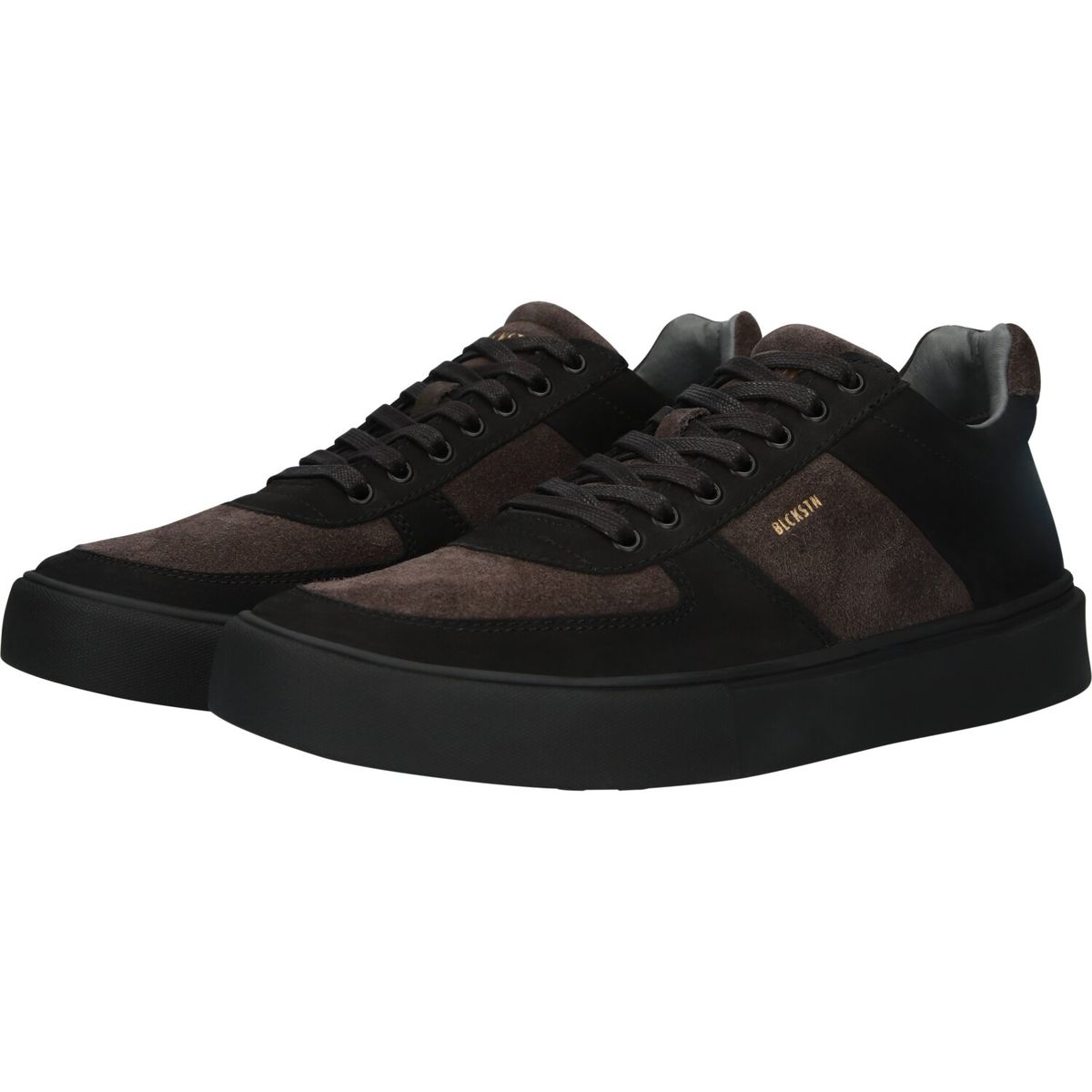 Low-Top-Sneaker mit Kontrasteinsätzen