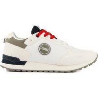 Stylische Wildleder- und Nylon-Sneaker
