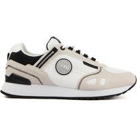 Sportliche Mesh- und Wildleder-Sneaker