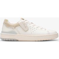Klassischer Retro Leder Court Sneaker