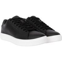 Minimalistische Low-Top-Sneaker in Lederoptik