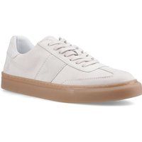 Minimalistische Wildleder-Sneaker mit Gummisohle
