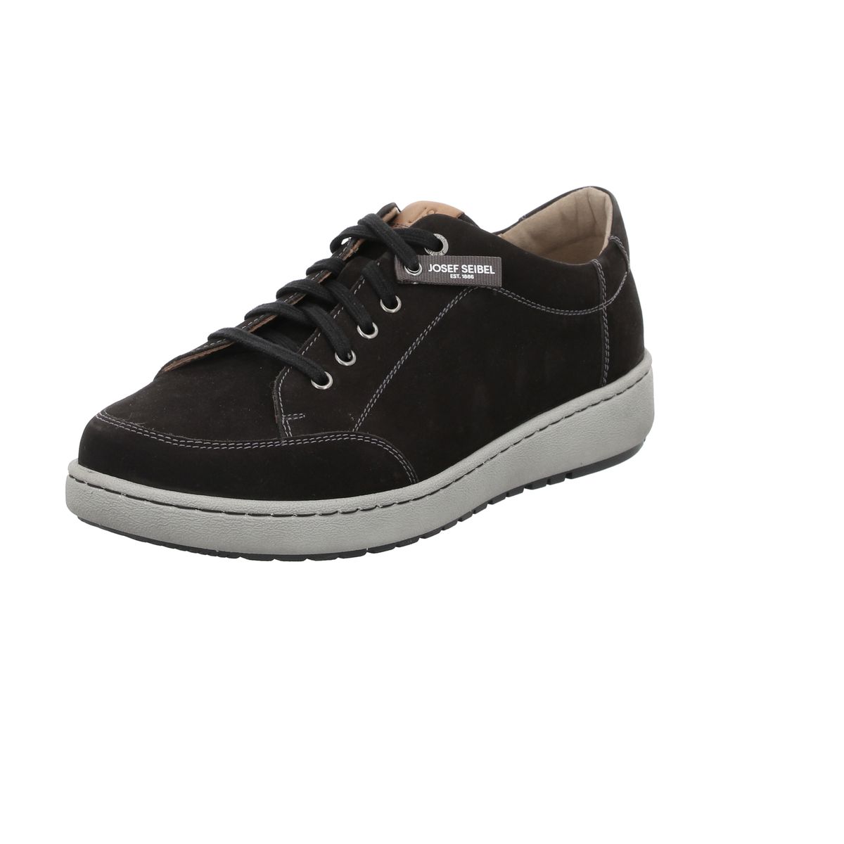 Low-Top Sneaker aus Nubukleder