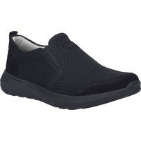 Slip-On-Sneaker aus Mesh und Wildleder