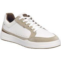 Moderner Leder- und Wildleder-Sneaker