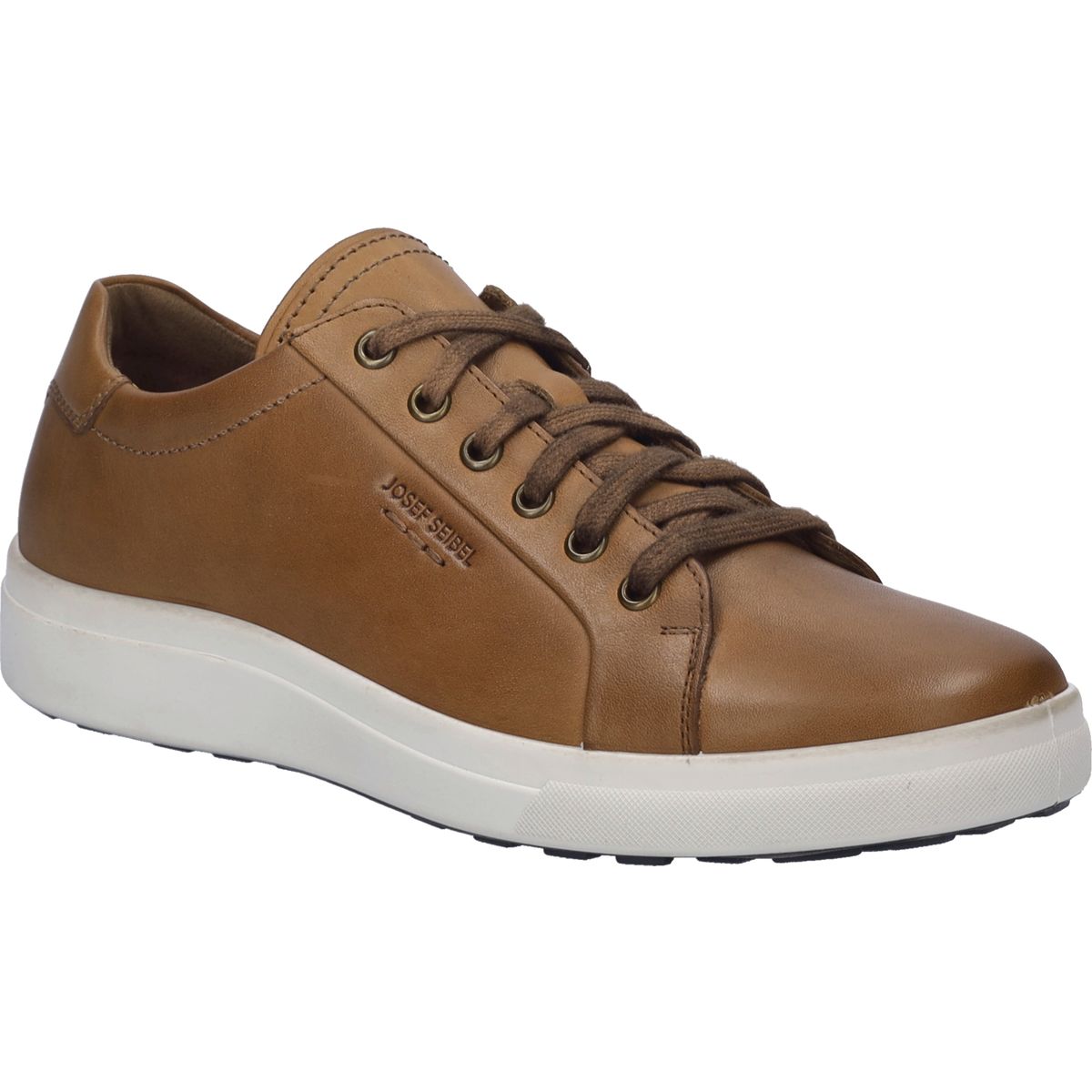 Minimalistischer Leder-Schnürsneaker