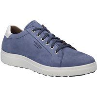 Klassische Schnürsneaker aus Nubukleder