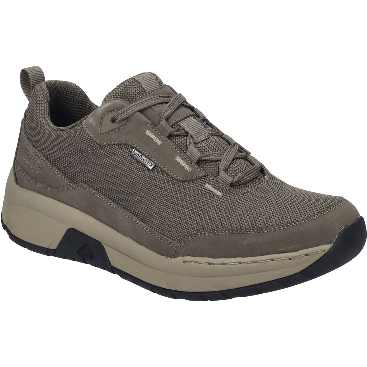 Komfortabler Schnür-Sneaker aus Materialmix