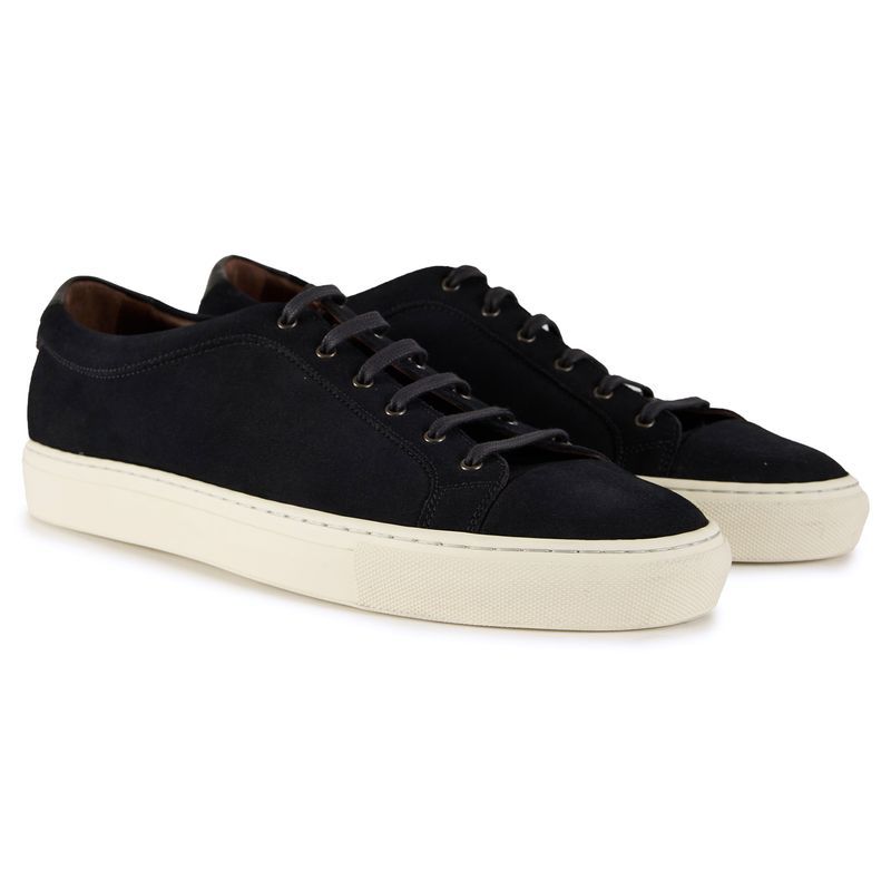 Minimalistische Suede Low-Top Sneaker