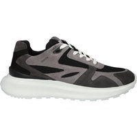 Zeitgenössische Chunky-Sneaker aus Mesh und Wildleder