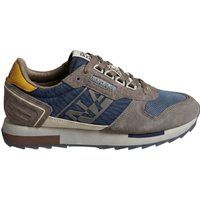 Strukturierte Freizeit-Sneaker aus Materialmix