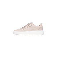 Minimalistische Plateau-Sneaker aus Leder