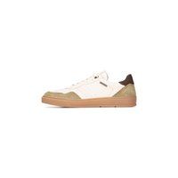 Low-Top-Sneaker mit Wildleder-Besatz