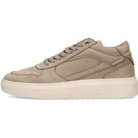 Moderne perforierte Wildleder-Sneaker