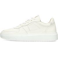 Robuster Leder-Plateau-Sneaker