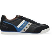 Retro-Sneaker aus Leder und Wildleder