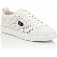 Perforierte Wildleder Low-Tops