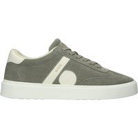 Low-Top Plateau-Sneaker aus Wildleder
