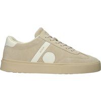 Low-Top Wildleder-Sneaker mit Kontrast-Detail