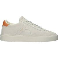 Flache Sneaker aus Wildleder
