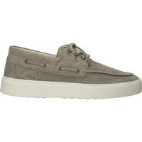 Wildleder-Sneaker im Bootsschuh-Stil