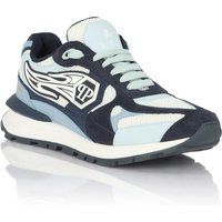 Materialmix-Runner mit Flammen-Detail
