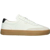 Leder-Sneaker mit Cup-Sohle