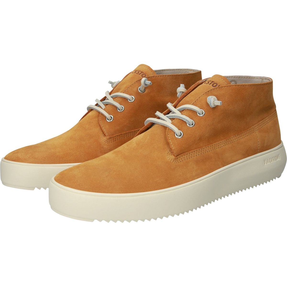 Minimalistische Wildleder Mid-Top Sneaker
