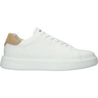 Minimalistische Plateau Leder-Sneaker