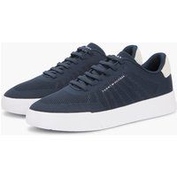 Strukturierte Knit Low-Top Sneaker