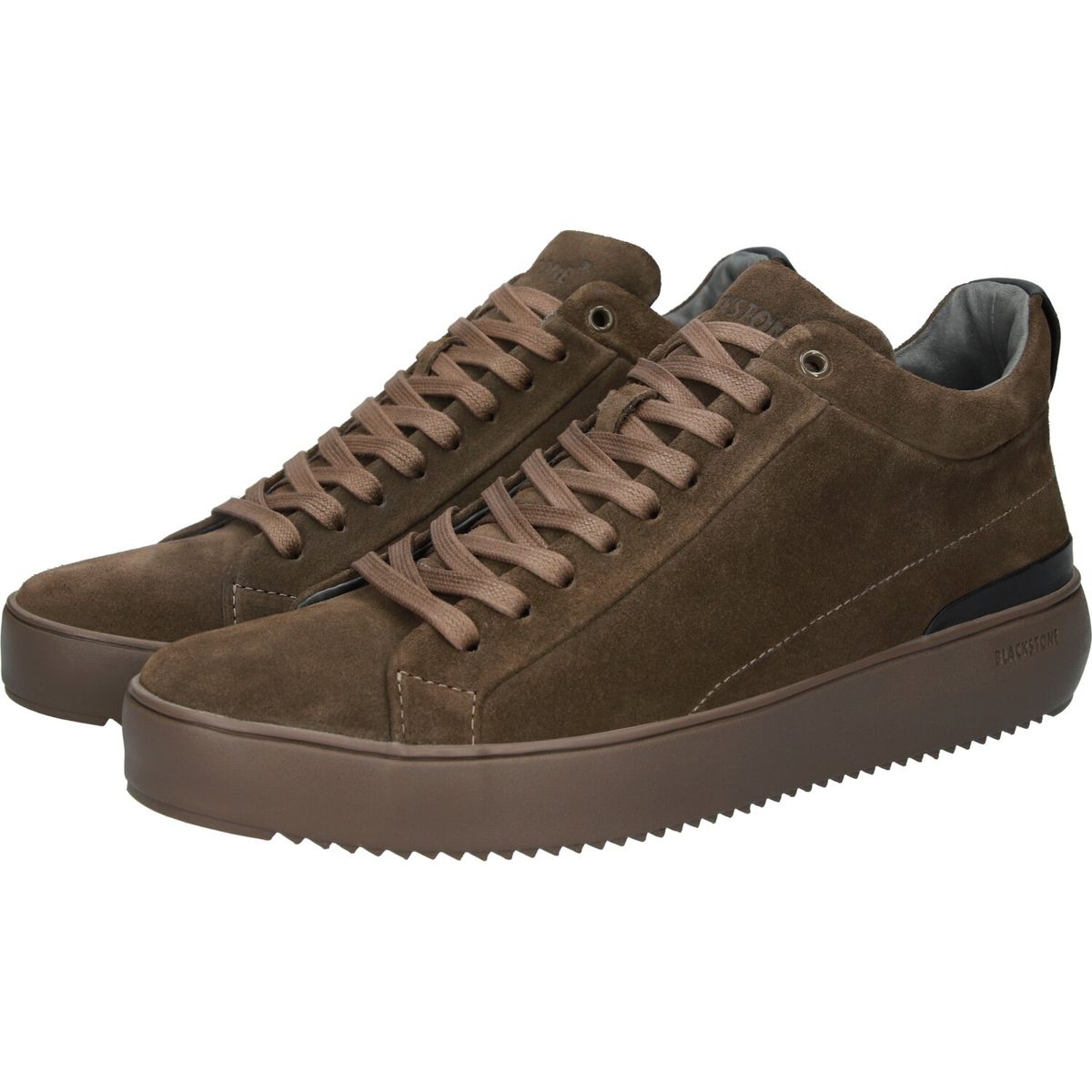 Minimalistische Wildleder Mid-Top Sneaker