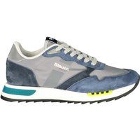 Sportliche Mesh- und Wildlederoptik-Sneaker
