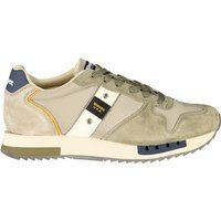 Retro-inspirierte Materialmix-Sneaker