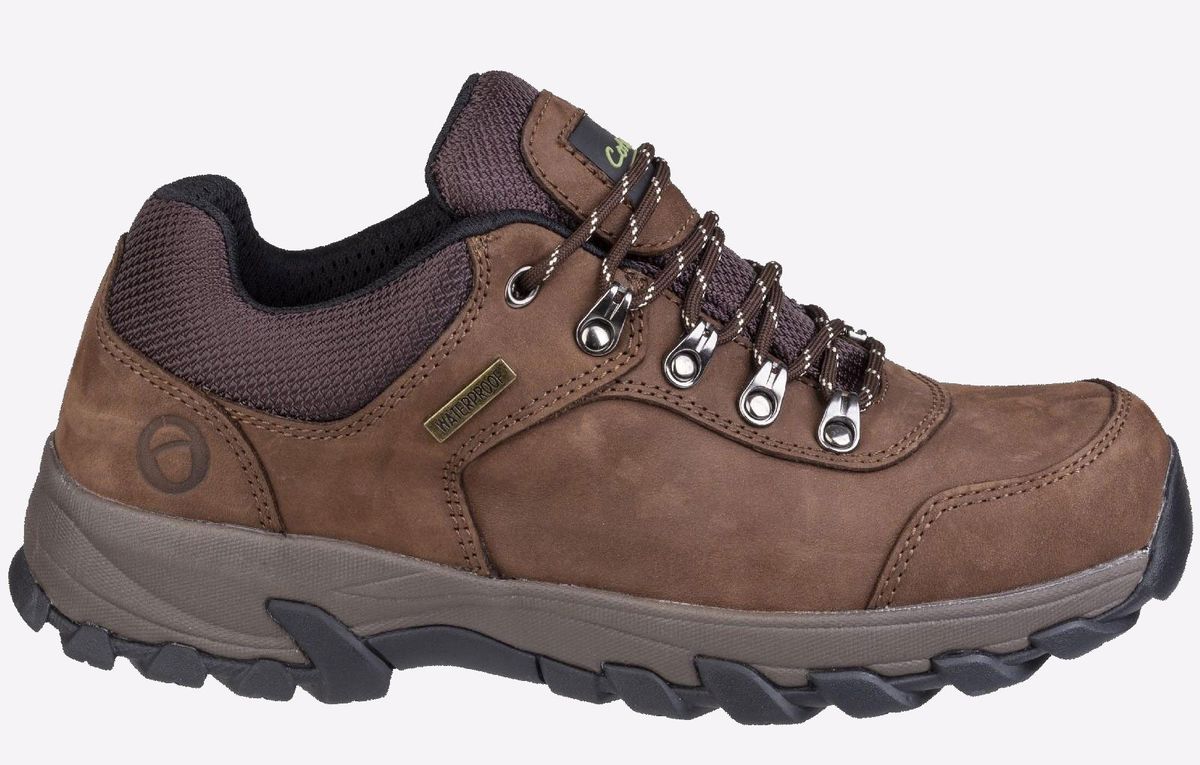 Wasserdichte Wanderhalbschuhe aus Leder
