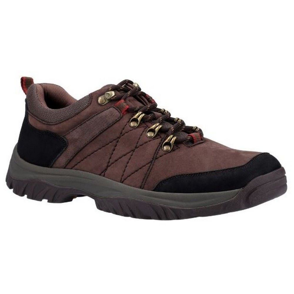 Robuste Wanderschuhe aus Nubukleder