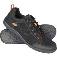Stabile niedrige Wildleder-Wanderschuhe