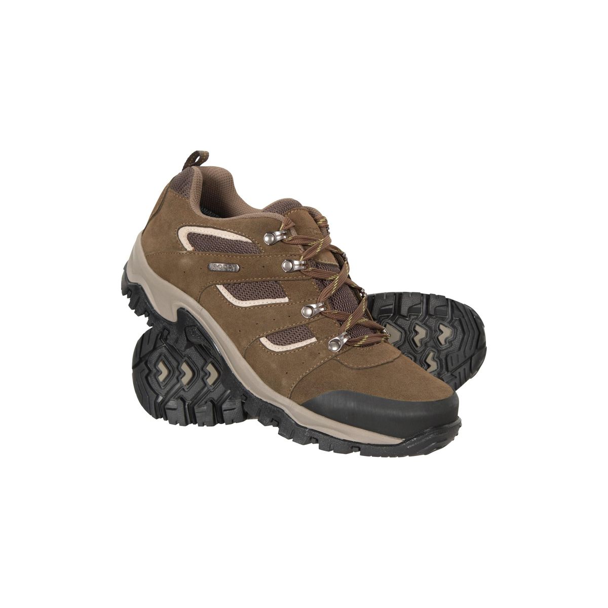Wasserdichte Wildleder-Wanderschuhe mit niedrigem Schaft