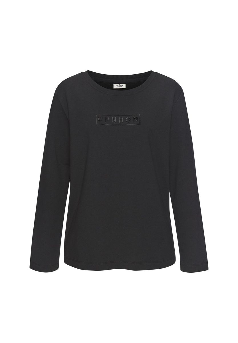 Langarm Jersey Schlafshirt