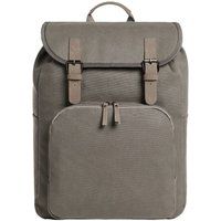 Canvas-Laptop-Rucksack mit Schnallen