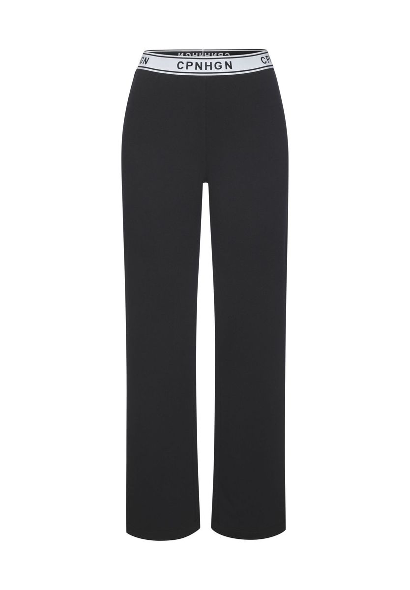 Locker geschnittene Loungehose mit Logobund