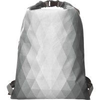 Geometrischer Roll-Top-Rucksack